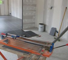 D&eacute;but carrelage