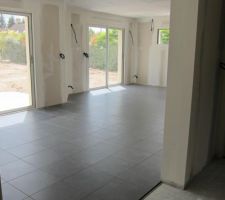 D&eacute;but carrelage