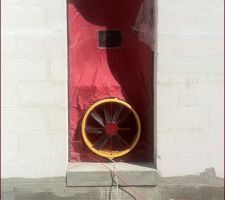 Blower door