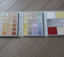 Choix de coloris pour le cr&eacute;pis