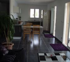 Vue de la cuisine depuis le salon