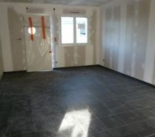 Carrelage piece principale