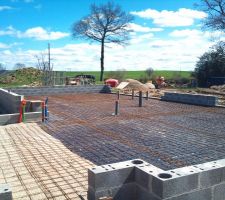 Mise en place treillis soude