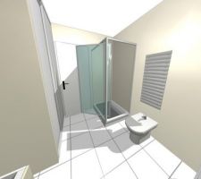 Implantation SDB 2 - Vue 3D 2