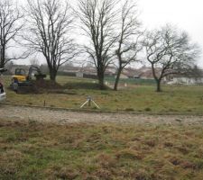 Ouverture du chantier le 25/02/2011.