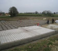 Le 12/03/2011 le vide sanitaire est presque terminé.