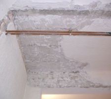 Plafond en beton plein