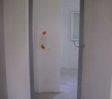 Dormant portes int&eacute;rieures gris