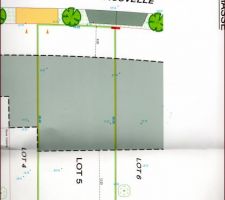 Le plan du terrain.
