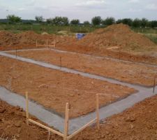 Fondations coul&eacute;es