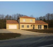 Photomontage de ce à quoi la maison ressemblera