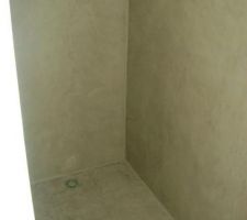 Enduit mineral sdb filles