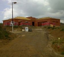 Livraison des tuiles (300m2)