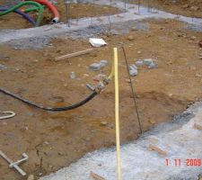 Enfin les fondations tant attendues sont faites.