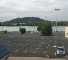 Vue du lac Loisinord depuis le vélux façade avant