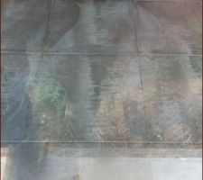 Detail a travers la vitre