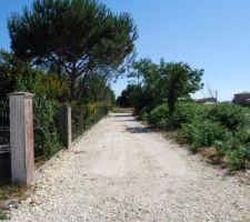 Chemin d'accès réalisé