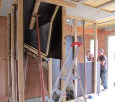 Coffrage de l escalier