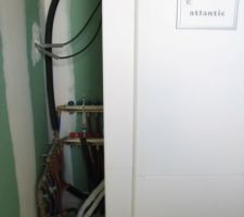 Vue sur une partie du raccordement de la PAC