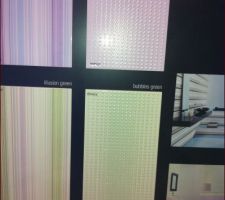 Le fameux vert Bubble.. ca en dit long !