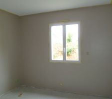 Peinture de notre chambre couleur lin