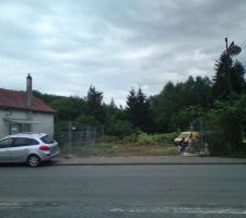 D&eacute;but de cr&eacute;ation de la future impasse et acces pour viabilisation du terrain !