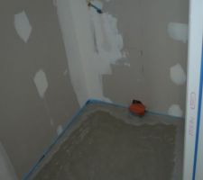 21/06/11 : chape coulée - WC RDC
