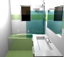 Salle de bain enfant