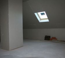 Le coffrage du conduit de chemin&eacute;e