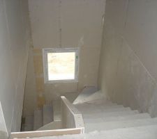 Vue de l'escalier