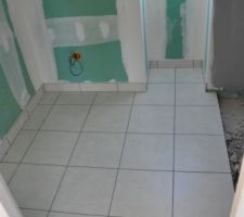 Carrelage salle d'eau