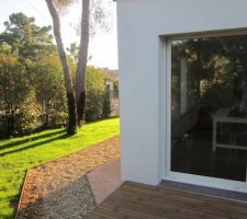 Une ouverture sur chaque face de la maison