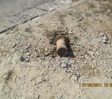 Une bouche a clés arracher a force de tourner sur place avec la toupie