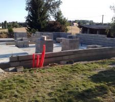 Cot&eacute; chambres