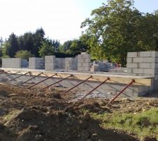 Facade sud, cot&eacute; terrasse