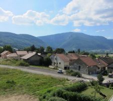 Vue depuis la fenêtre de la chambre parentale