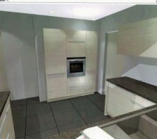 Projet : Les cuisines de l'Atelier / vue 2