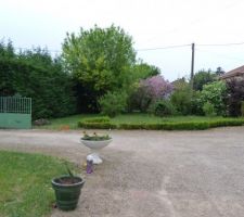 Voici le terrain avant le d&eacute;blayage ...