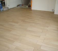 Carrelage imitation parquet