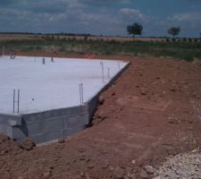 Remblayage autour du vide sanitaire