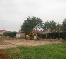 Mercredi 29 juin 2011 : Le terrassement