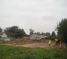Mercredi 29 juin 2011 : Le terrassement
