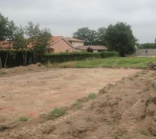 Mercredi 29 juin 2011 : Le terrassement