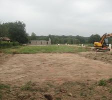 Mercredi 29 juin 2011 : Le terrassement