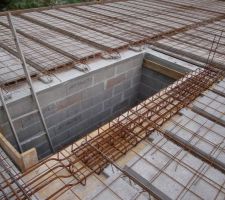 Ouverture pour l escalier du sous sol