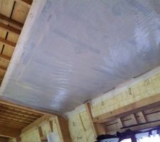 Pare-vapeur plafond étage...