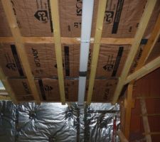 Conduit de vmc pour les wc du RDC