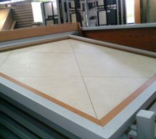 Carrelage salon salle &agrave; manger