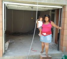 Garage avec ma puce et moi ;)