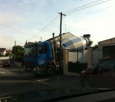 Le béton est arrivé !